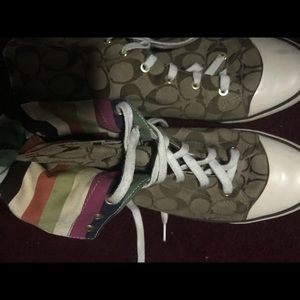 Women size 11 Coach sneakers